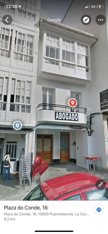 Oktheway Praza Do Conde Apartment ปวนเตดูเม ภายนอก รูปภาพ